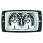 Hella H15213011 Module 6213 Halogen Double Beam Flush Mount Work Lamp (LR)