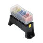 Hella H84960081 6-Way Axial Single Fuse Box