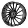 ASANTI BLACK ABL18 22X9 BLANK G-BLK 15MM (108-155)
