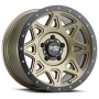 Dirty Life Race Wheels Theory 9305 Matte Gold W/Matte Black Lip 17X9 8-165.1 -12Mm 130.8Mm