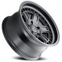 Dirty Life Race Wheels Cage 9308 Matte Black 17X8.5 5-127 -6Mm 78.1Mm