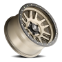Dirty Life Race Wheels Canyon Pro 9309 Satin Gold 17X9 5-139.7 0Mm 108.1Mm
