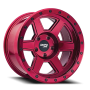 Dirty Life Race Wheels Compound 9315 Crimson Candy Red 20X10 5-139.7 -25Mm 108Mm