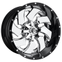 CLEAVER 22X10 6X135/5.5 106.1 PGB -13
