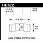 Hawk Performance HB122E.710 Blue 9012 Disc Brake Pad