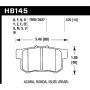 Hawk Performance HB145B.570 HPS 5.0 Disc Brake Pad