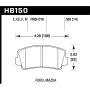 Hawk Performance HB150E.555 Blue 9012 Disc Brake Pad