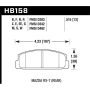 Hawk Performance HB158B.515 HPS 5.0 Disc Brake Pad