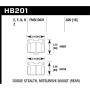 Hawk Performance HB201R.620 Street Race Disc Brake Pad