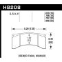 Hawk Performance HB208G.708 DTC-60 Disc Brake Pad