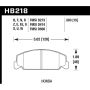 Hawk Performance HB218E.583 Blue 9012 Disc Brake Pad