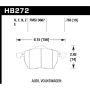 Hawk Performance HB272F.763 HPS Disc Brake Pad