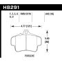 Hawk Performance HB291F.642 HPS Disc Brake Pad