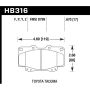 Hawk Performance HB316F.670 HPS Disc Brake Pad