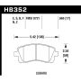 Hawk Performance HB352S.665 HT-10 Disc Brake Pad