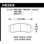 Hawk Performance HB359Z.543 Performance Ceramic Disc Brake Pad