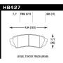 Hawk Performance HB427F.685 HPS Disc Brake Pad