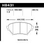 Hawk Performance HB431F.606 HPS Disc Brake Pad