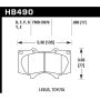 Hawk Performance HB490B.665 HPS 5.0 Disc Brake Pad