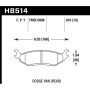 Hawk Performance HB514Y.610 LTS Disc Brake Pad