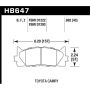 Hawk Performance HB647B.692 HPS 5.0 Disc Brake Pad