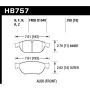 Hawk Performance HB757B.758 HPS 5.0 Disc Brake Pad