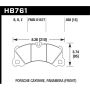 Hawk Performance HB761B.593 HPS 5.0 Disc Brake Pad