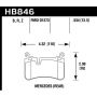 Hawk Performance HB846B.534 HPS 5.0 Disc Brake Pad