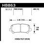 Hawk Performance HB863Z.605 Performance Ceramic Disc Brake Pad