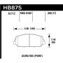 Hawk Performance HB875F.666 HPS Disc Brake Pad