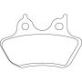 Hawk Performance HMC1018 Non-Asbestos Organic Disc Brake Pads