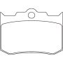 Hawk Performance HMC5008 Sintered Metallic Disc Brake Pads