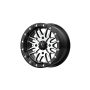 MSA OFFROAD WHEELS BRUTE UTV BL 15X7 4X137 G-BLK MACH 10MM