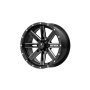 BOXER UTV 18X7 4X137 G-BLK MILL 10MM