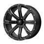 BOUNTY UTV 14X7 4X137 S-BLK MILL 10MM