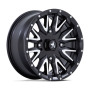 CREED UTV 24X7 4X156 115 +0 M-BLK MCH