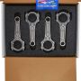 Boostline HN5394827 Connecting Rod Set, Honda B18A, 137.00 mm Length, ARP2000, Set of 4