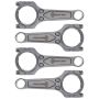 Boostline HN5658866 Connecting Rod Set, Honda K20C, 143.66 mm Length, ARP2000, Set of 4