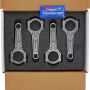Boostline HN5658866 Connecting Rod Set, Honda K20C, 143.66 mm Length, ARP2000, Set of 4