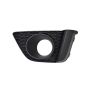 LH FRONT BUMPER INSERT; FOG LAMP BEZEL; W/FOG LAMPS HONDA FIT 15-17