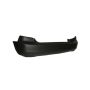 REAR BUMPER COVER 4DR SEDAN; MATTE-BLACK HONDA ACCORD 03-05