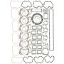MAHLE HS54631 Engine Cylinder Head Gasket Set