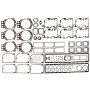 MAHLE HS54985-2 Engine Cylinder Head Gasket Set