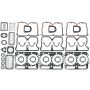 MAHLE HS5858-4 Engine Cylinder Head Gasket Set