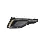 RT FRONT BUMPER INSERT STD BUMPER; W/O DAYTIME RUNNING LAMPS; FOG LAMP OPENING COVER SONATA 15-17