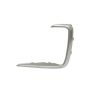 RT FRONT BUMPER MOLDING OUTER OPENING TRIM; SATIN NICKEL HYUNDAI SANTA FE 2017-2019