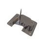 RT REAR BUMPER BRACKET SEDAN; USA BUILT HYUNDAI ELANTRA 14-16