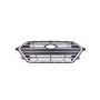 GRILLE ASSY 1.4L TURBO|2.0L; SEDAN; USA BUILT; SILVER HYUNDAI ELANTRA 17-18