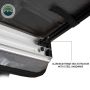 Nomadic Awning 4.5 The Perfect 4.5 Awning with Black Cover Overland Vehicle Systems