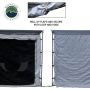 HD Nomadic 2.0 Awning Room Enclosure, Grey Body, Green Trim (4 Walls and Floor) Overland Vehicle Systems